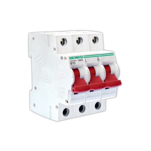 فیوز مینیاتوری سه پل 10 آمپر دنا الکتریک ایرانیان مدل B10-10KA-3P